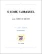 O Come Emmanuel Handbell sheet music cover